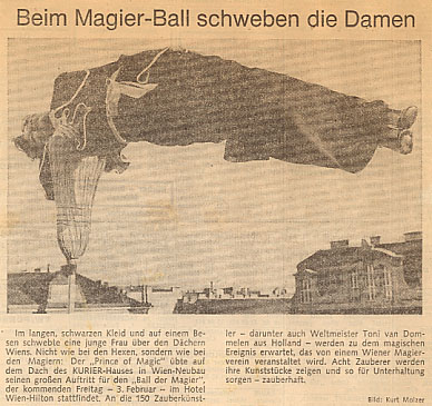 Presse Zeitungsbericht