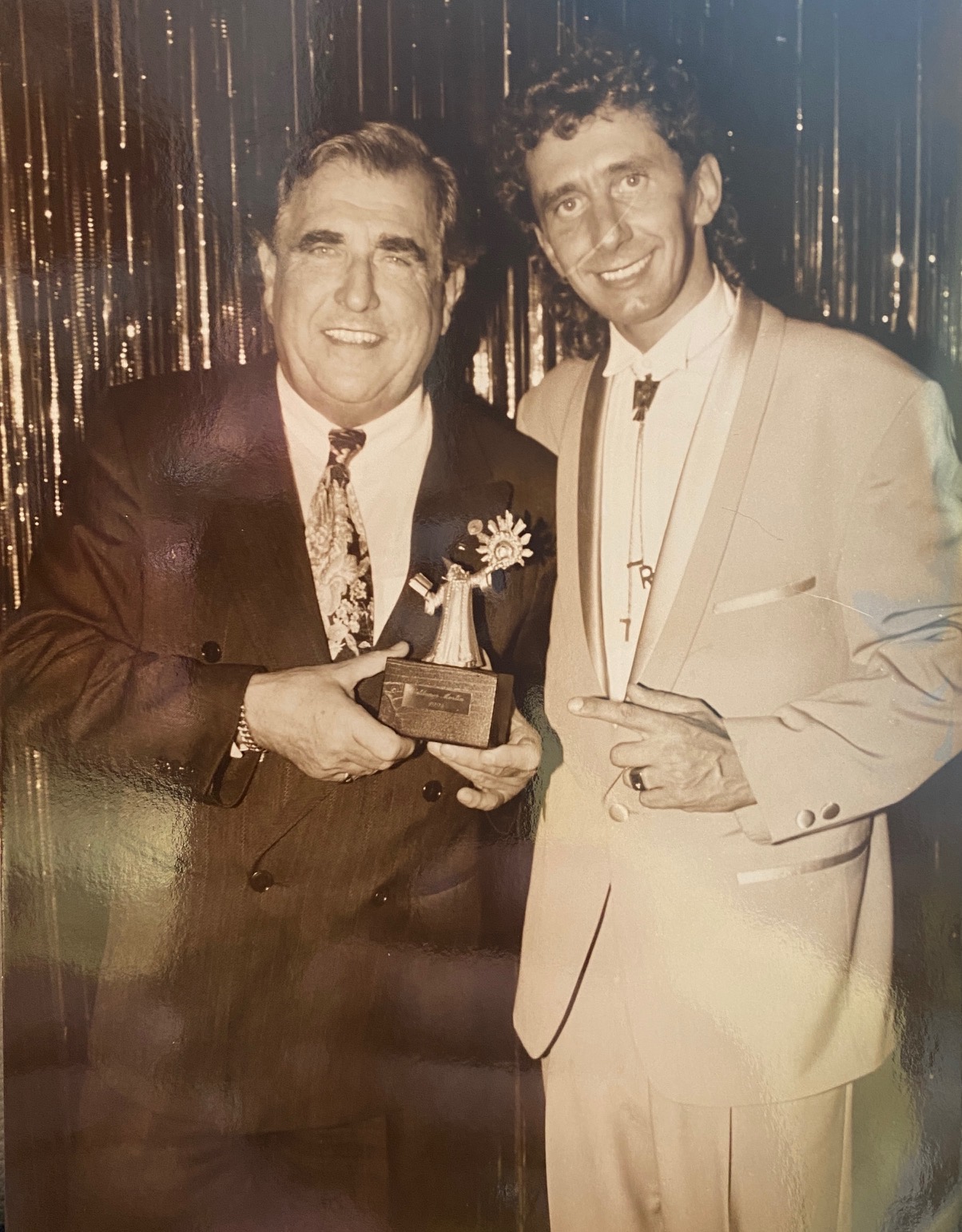 Tony Rei Der goldene Merlin für Peter Heinz Kersten