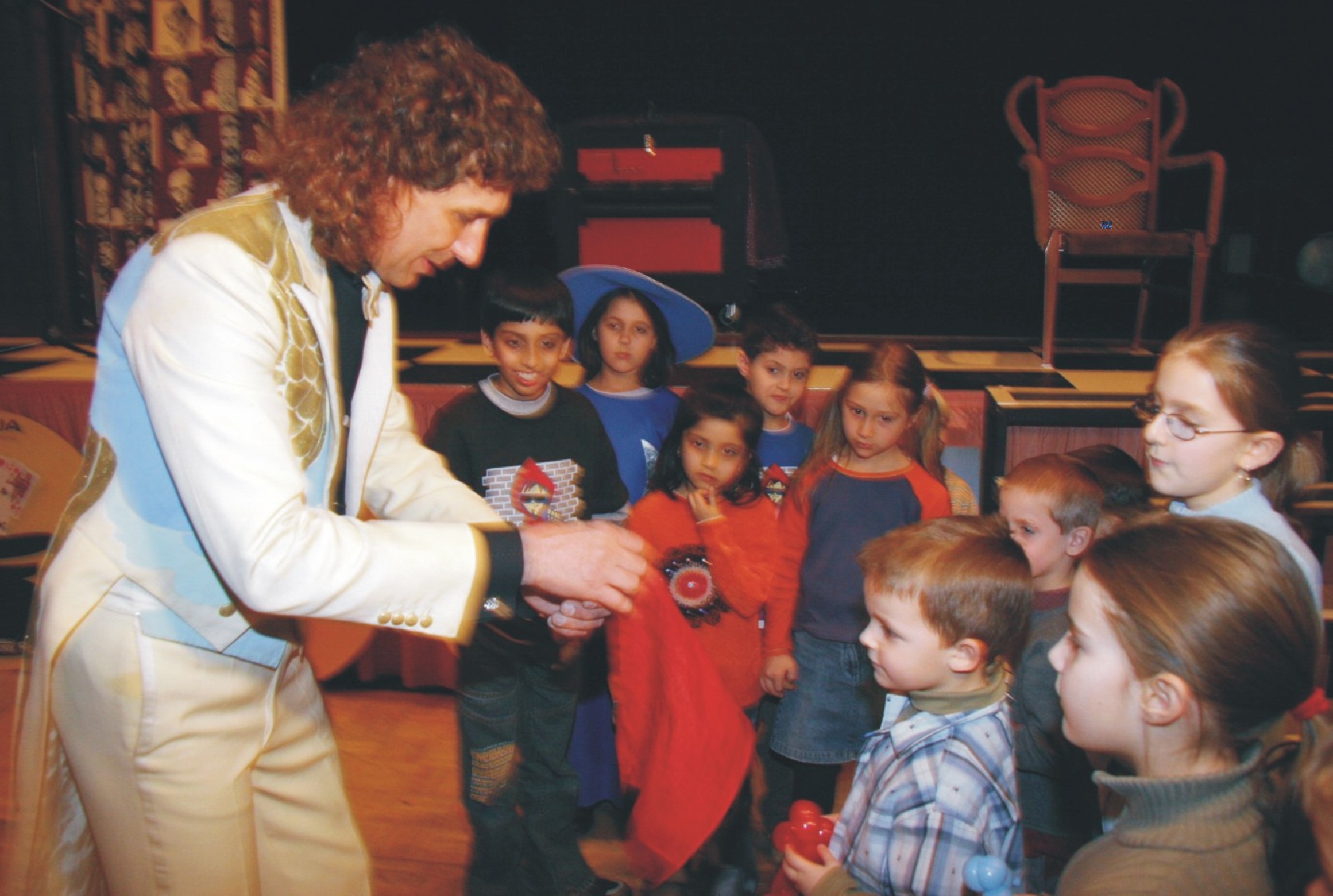Tony Rei am Kinderball der Magier